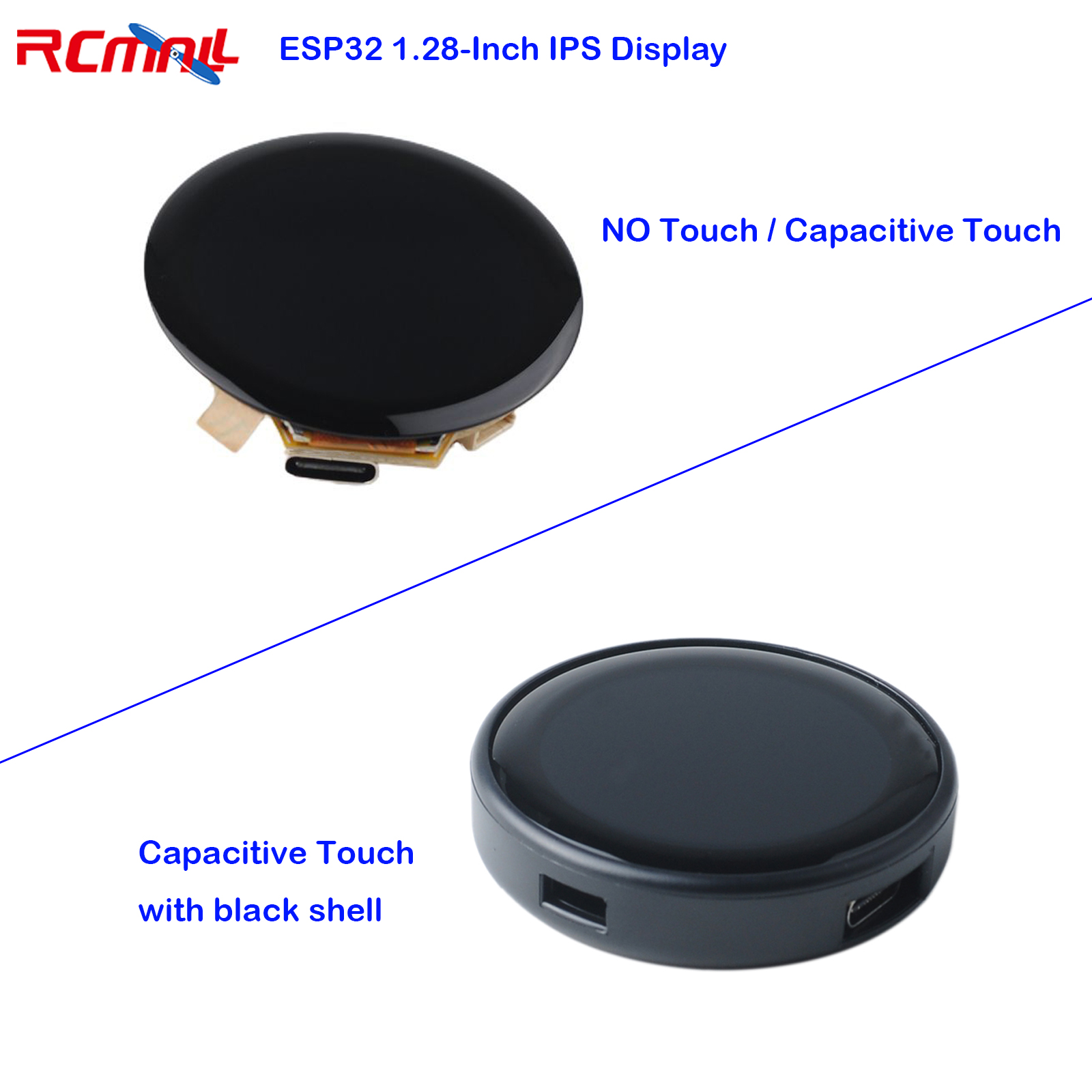 Smart Home Module Iot - Display ESP32 da 1,28 pollici ESP32-C3