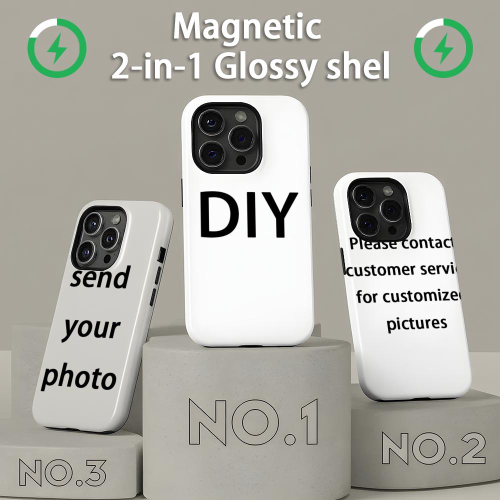 Shelly - Custodia Magnetica 2-in-1 Lucida per iPhone
