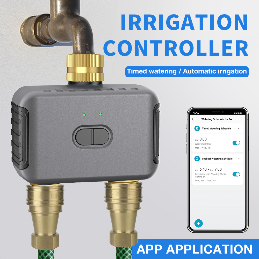 Tuya Smart - Tuya timer per irrigazione a 2
