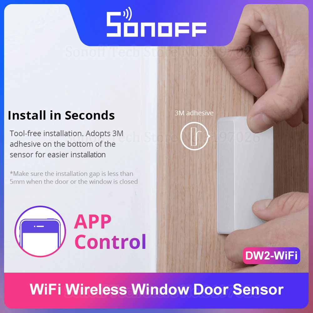 Sonoff DW2-WiFi Senza Fili di  - Sonoff recensione e prezzo