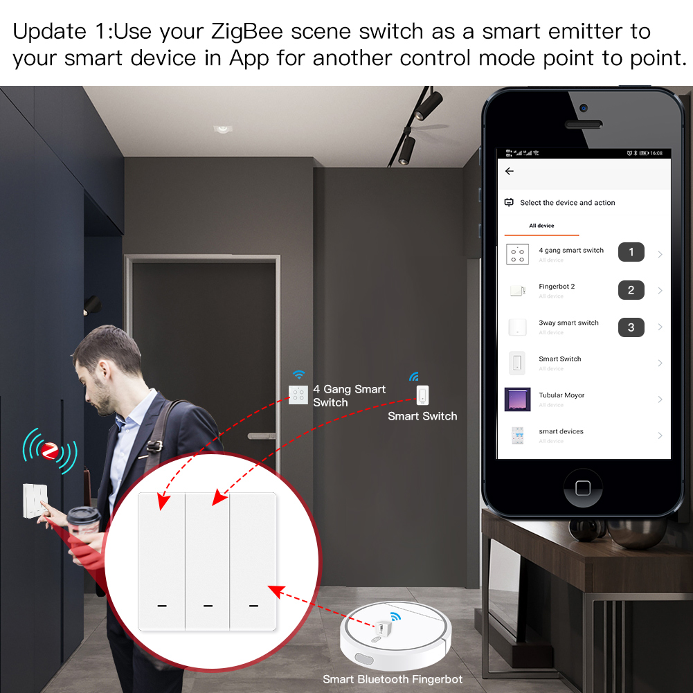 MOES Tuya ZigBee Scena Interru - Smart Relay Tuya recensione e prezzo