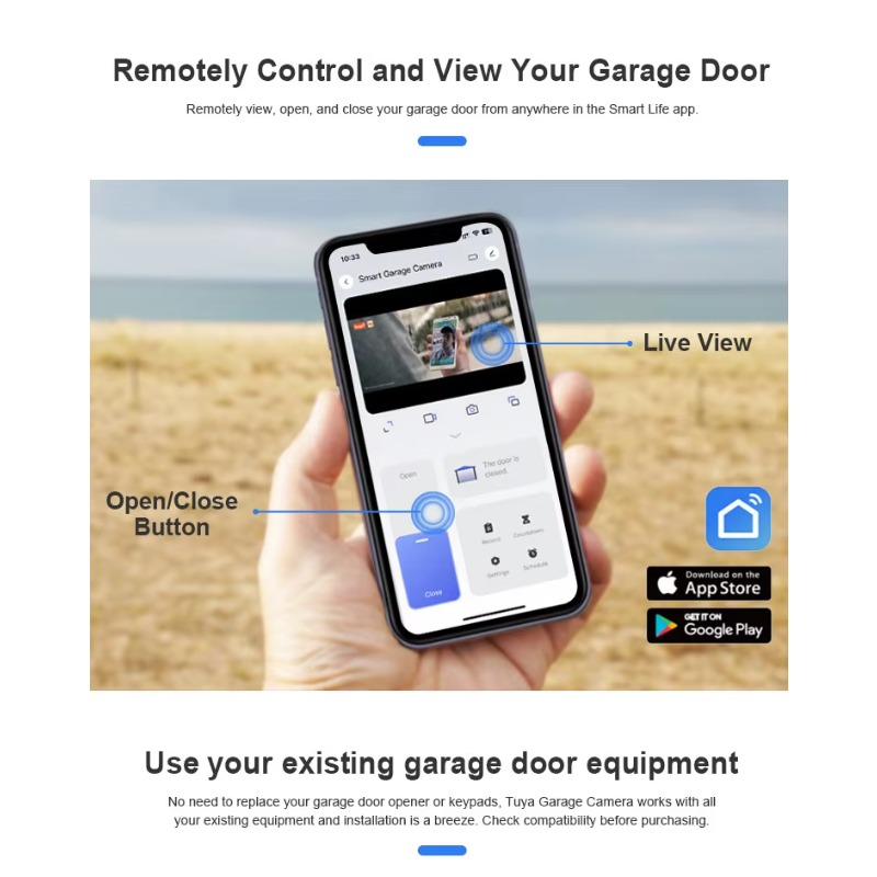 Apriporta per Garage Intellige - Tuya Smart recensione e prezzo
