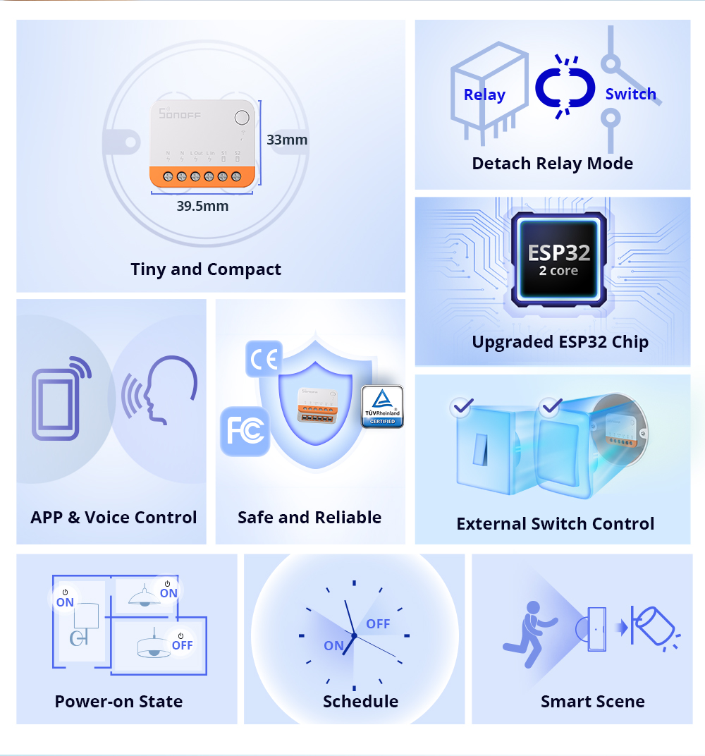 Interruttore Smart WiFi SONOFF - Sonoff Mini R4 recensione e prezzo